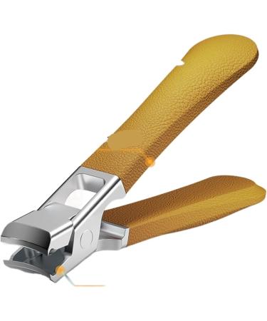 HCHGJKN Nail Clippers Anti-splash Nail Clippers Thick Hard Toenail Wide Jaw Opening Manicure Fingernail Cutter Tools(Schwarz) Black - Buy Online on GoSupps.com