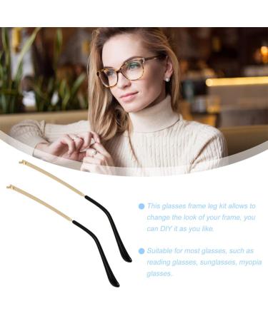 Lurrose Glasses Legs Replacement Set Sunglasses Repair Accessories for Men & Women Durable Metal Frame Parts - Buy Online on GoSupps.com