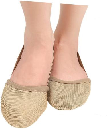 FOMIYES Grip Socks Girls - One Pair Half Palm Toe Sleeve Shoe Toe Protector for Lyrical Dance - Invisible Non-Slip Foot Pads - Women's Nylon Socks - 17.5x9.5cm - Buy Online on GoSupps.com