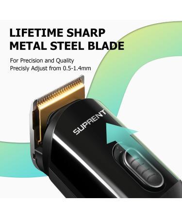 Beard Trimmer for Men - 16-Piece Grooming Kit | IPX7 Waterproof Electric Shaver for Beard Body Nose & Ear - Wet & Dry Use - Buy Online on GoSupps.com
