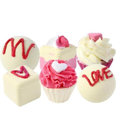 6 pi ces bombes de bain pour filles ensemble de bombes bain 6 styles huiles essentielles naturelles biologiques pour filles femme maman anniversaire No l Saint-Valentin Style2.. - Buy Online on GoSupps.com