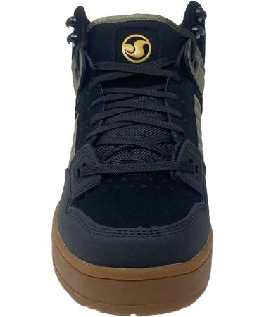 DVS Men's Militia Boot Skate Shoe 12 - Black Olive Brindle - Buy Online on GoSupps.com