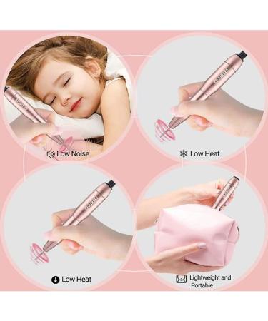 Portable Nail Drill for Acrylic Nails Professional Electric Nail E-File Set Electronic Nail Buffer Kit with 12 Nail Drill Bits Nail Buffer Manicure Pedicure Polishing T Red - Buy Online on GoSupps.com