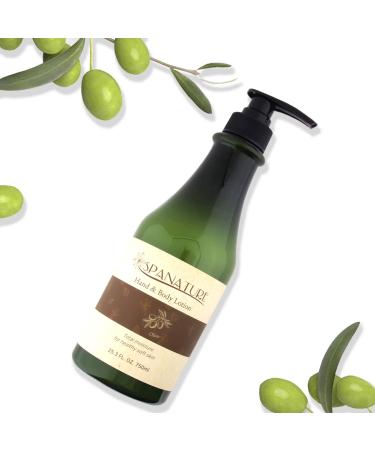 Olive Hand & Body Lotion - Moisturizing & Nourishing - 750ml/25oz - Made in Korea - Buy Online on GoSupps.com