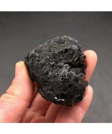 Raw Black Tourmaline Specimen Gemstone Reiki Crystal Decoration 110g ERTEYIN - Buy Online on GoSupps.com
