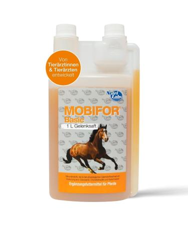 Nutrilabs Mobifor Basic joint juice for horses 1 L - with chondroitine hyaluronic acid and much more