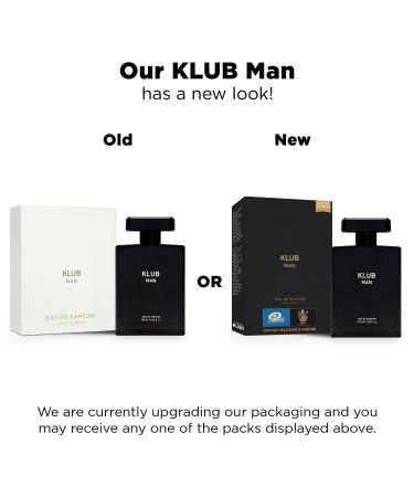 VAYUP Klub Man Luxury Eau De Parfum Lemon Rose and Vanilla Musky and Spicy Long Lasting Premium Perfume Fragrance Scent 100ML 3.38 Floz. - Buy Online on GoSupps.com