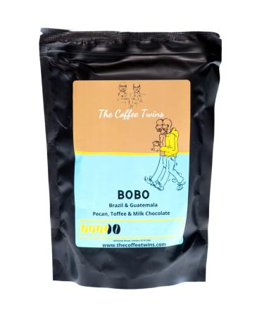 The Coffee Twins - Bobo 1kg - Ethical Speciality Coffee Beans - Freshly Roasted - Brazil Guatemala Blend - Whole Beans - 100% Arabica - Roasted in the UK