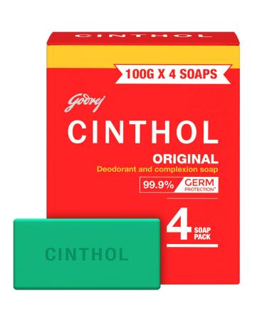Cinthol Original Soap 100g (Pack of 4)