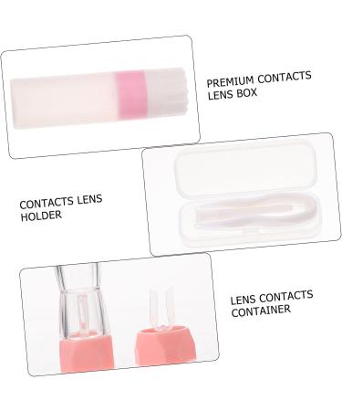 Buy 8th Colored Contact Lens Case Travel-Friendly Cosmetic Container for Lens Care Pink PP Holder 21x7x2.5cm International Shipping Available - Buy Online on GoSupps.com