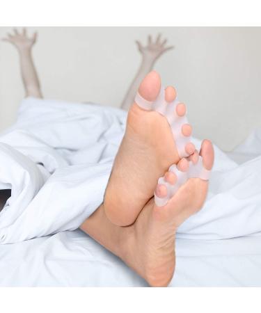 Buy Inhemi Toe Spreader Silicone - BPA Free Comfortable Hallux Valgus Correction for Men & Women - 2 Pieces for Hammer Toe & Claw Toe Relief - Buy Online on GoSupps.com
