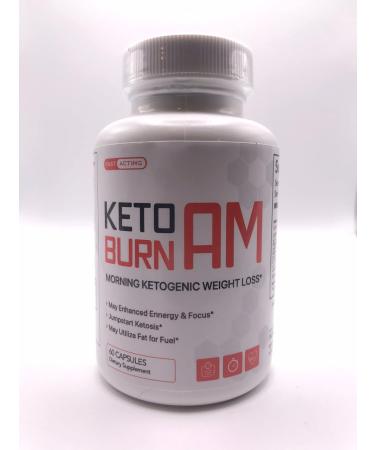 Nutra City (Pack of 3) Keto Burn AM Morning Ketogenic Weight Management Keto Burn Pills for Men and Women 180 Capsules 3 Months Supply - Buy Online on GoSupps.com