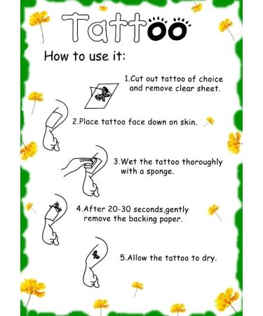 ONCEX Mini 3 Sheets Coconut Tree Temporary Tattoo - Waterproof Island Summer Beach Stickers for Men and Women - Buy Online on GoSupps.com