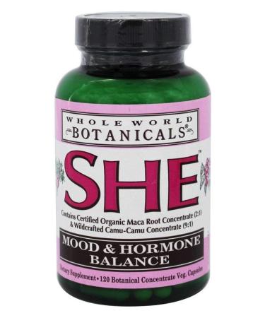 Whole World BOTANICALS She Mood & Hormone Support 120 CT