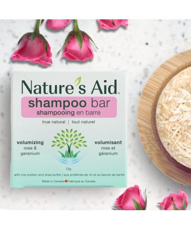 Shampoo Bar Volumizing Rose & Geranium (3 Pack) - Buy Online on GoSupps.com