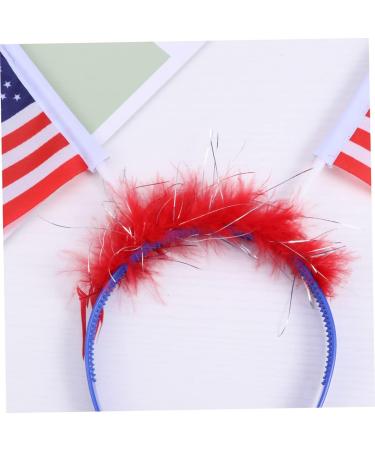 FRCOLOR United States Flag America Flag Ladies Headbands American Flag Women Headband Hairband Flag Hair Hoop Flag Headband Miss Girl Headgear medium As Shown - Buy Online on GoSupps.com