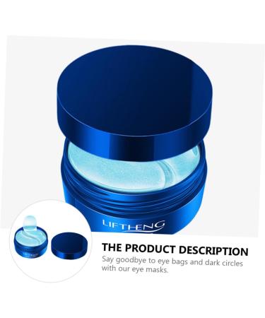 Angoily 1 Box Moisturizing Eye Mask Eye Dark Circles Masks Pink Gel Lips Moisturizing Eye Patch Lip Membrane Paste Eye Pads Anti Wrinkle Mask Eye Protection Eye Jellyfish Collagen - Buy Online on GoSupps.com