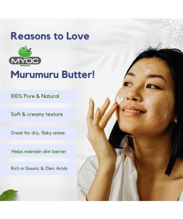 Myoc Murumuru Butter Cosmetic quality Rich in lauric acid for silky hair and hydrated skin Ideal for balms butters soaps and hair masks 500g 1763oz - Buy Online on GoSupps.com