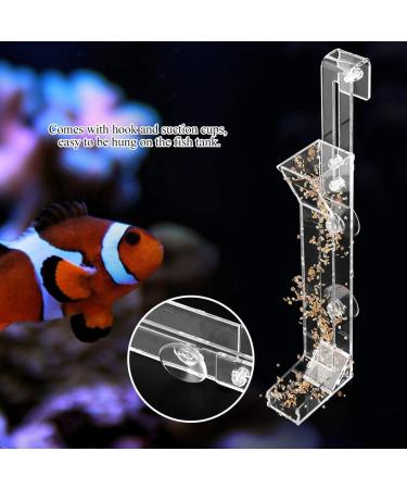 July Gift Shrimp Feeding Tube with Hook and Suction Cups Acrylic Shrimp Feeding Tube for Shrimp for Fish - Buy Online on GoSupps.com