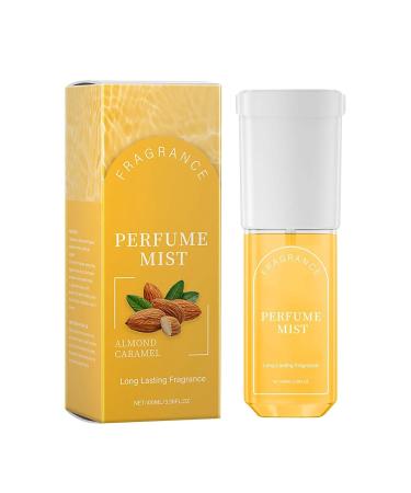 Perfume for Women Almond caramel - Body Perfume Spray Romantic Long Lasting Eau De Parfum Captivating Hair Mist Suitable for Travel Size Presents for Women 4.6x4.7x13.4 F - Buy Online on GoSupps.com