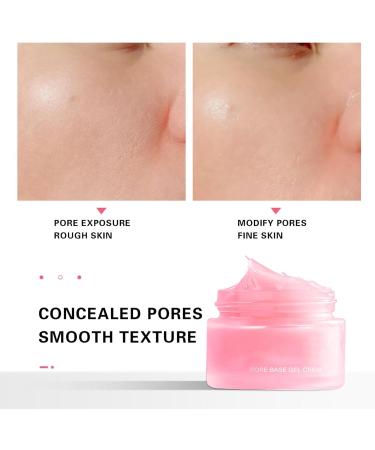 Pore Primer Cream Gel Invisible Pore Face Primer For Smooth Skin Minimizes Pores Long-Lasting Makeup With Moisturizing and Brightening Effects (1PCS) - Buy Online on GoSupps.com
