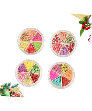 HAPINARY 4 Box Fruit Nail Stickers Slice Nail Decoration Manicure Pastes Self-adhesive Nail Decals Fruit Nail Art Slices Stickers for Nails 3d Nail Decals Nail Art Stickers Nail Art Decals - Buy Online on GoSupps.com