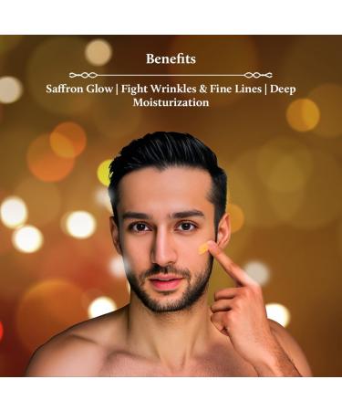 Blue Nectar Shata Dhauta Ghrita Face Cream for Men | 100 Times Washed Ghee Lightweight Men Face Cream for Naturally Glowing Skin (19 Herbs 50g) - Buy Online on GoSupps.com