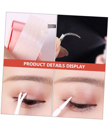 Healeved 2 Roll Lace Double Eyelid Sticker Adhesive Double Eyelid Tapes Stickers Instant Eye Lift Strips for Women Invisible Double Eyelid Sticker Women Eyelid Sticker Double Eyelid Fiber 5.2x5cm Assorted Color - Buy Online on GoSupps.com