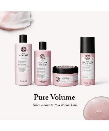 Maria Nila Pure Volume Vitamin B5 Hair Mask - 8.5 fl oz | Vegan & Sulfate/Paraben Free for Thin/Fine Hair - Buy Online on GoSupps.com