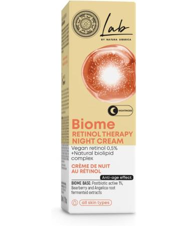Natura Siberica Lab Biome Retinol Therapy Night Face Cream 50 ml - Buy Online on GoSupps.com