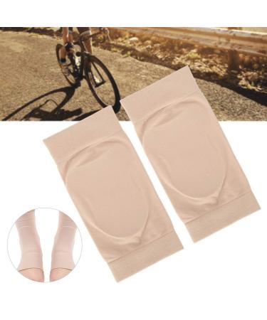 Ankle Brace Compression Sleeve - Soft Elastic Support with Silicone Pad for Heel Spur Pain Relief & Swelling Reduction | Breathable Foot Sock - Buy Online on GoSupps.com