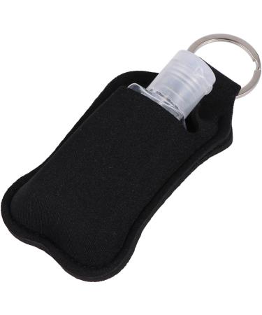 Ipetboom 6pcs Portable Travel Bottles Hand Bottle Cover Bottle Cap Perfume Bottle Filling Black 12X6CM - Buy Online on GoSupps.com