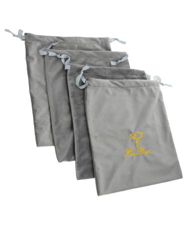 BIUDECO 4pcs Hair Dryer Storage Bag Travel Hair Dryer Drawstring Storage Bags Travel Bag Classic