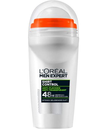  L'OR AL Loreal Men Expert Antiperspirant Roll-On Deodorant for Men 50 ml Pack of 2 - Buy Online on GoSupps.com
