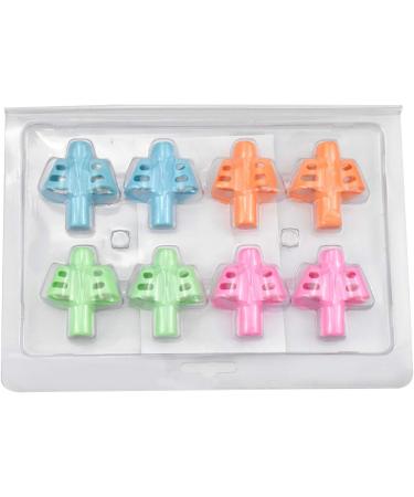 Jinlaili Pencil Handles - 8 STK Writing Aid Grip for Kids | Silicone Posture Correction Tool for Comfortable Writing - Buy Online on GoSupps.com