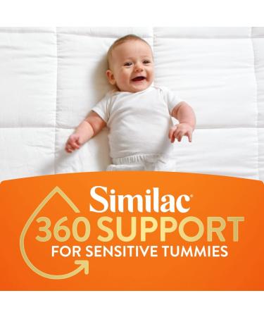 Similac 360 Total Care Sensitive Non-GMO Infant Formula | 5 HMO Prebiotics | Fights Fussiness & Gas | Lactose Sensitivity | Ready-to-Feed | 8 Fl Oz x 24 - Buy Online on GoSupps.com