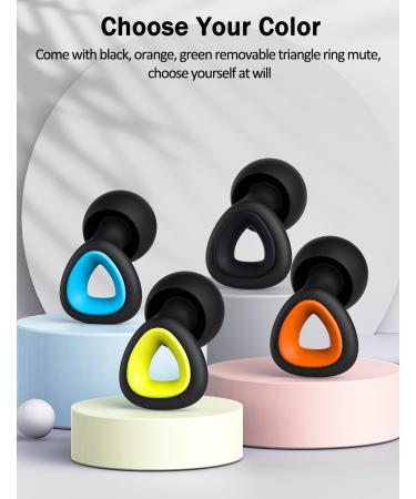 Buy Ear Plugs for Noise Reduction | 25dB Soft Silicone & Foam | Colorful Mute Earbuds with S/M/L Tips & Case | Hearing Protection for Sleep Focus Travel & Concerts - Buy Online on GoSupps.com