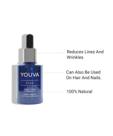 YOUVA Regenerating Anti-Aging Facial Oil 30ml | Immortelle & Goji Berry | Anti-Aging Beauty Oil for Women | Best Facial Oil for Youthful Skin - Buy Online on GoSupps.com