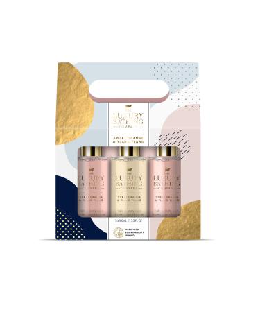 The Luxury Bathing Company - Sweet Orange & Ylang Ylang - Trio of Body Mists
