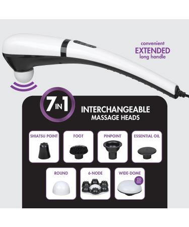 Pain Management Bundle 3-Piece | Personal Deep Tissue Massager | Muscle & Joint Pain Relief Gel | Deluxe Moist Dry Heating Pad | Therapeutic Care at Home | Whole Family Care - Buy Online on GoSupps.com