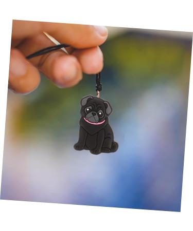 COHEALI 10pcs Dog Beads - Black Silicone Baby Chew Accessories 3.1x2.3cm - Buy Online on GoSupps.com
