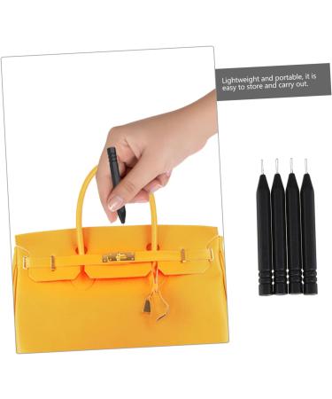 IWOWHERO 4pcs Hearing Aids Earmold Cleaning Rods Steel Needle Rods for Earwax Removal Ear Cleaning Tools Abs Material - Buy Online on GoSupps.com