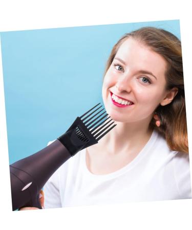 FOMIYES 2pcs Hair Dryer Comb Styling Comb Hair Dryer Attachment for Blow Dryer Universal Diffuser Attachment 13x5cm Black - Buy Online on GoSupps.com