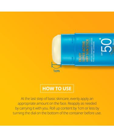 SCINIC Airy Sun Stick SPF50+ PA++++ 0.53oz | Strong UV Protection | Korean Skincare - Buy Online on GoSupps.com