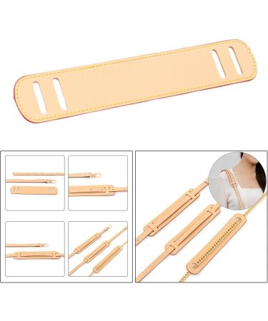 Qialexicon Leather Shoulder Strap Pad Shoulder Rest Replacement for Satchels Handbag Tote light Khaki L - Buy Online on GoSupps.com
