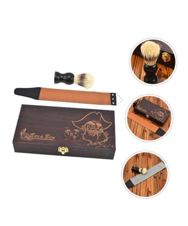 Buy Minkissy Razor Plane Case Set - Wood String Leather Brush & Travel Storage for Classic Grooming - International Shipping Available - Buy Online on GoSupps.com