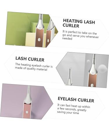 Buy Mipcase 2pcs Heated Eyelash Curler - Electric Lash Tool for Stunning Lashes | International Shipping Available - Buy Online on GoSupps.com