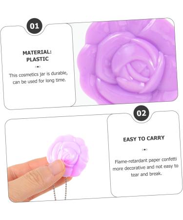 Balacoo 16 Pcs Round Eye Shadow Box Eyeshadow Small Cosmetic Jar Eyelash Storage Case Mini Travel Empty - Buy Online on GoSupps.com