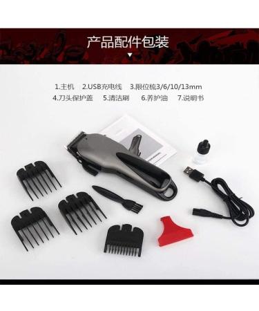 Professional Cordless Hair Clippers - Easy & Portable Electric Hair Clipper with LED & Gradient Design - Buy Online on GoSupps.com