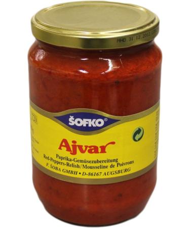 Sofko Ajvar - 720 ml.
